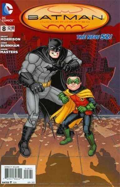 Batman Incorporated Vol. 2 (2012-2013) #8 (Chris Burnham Variant)