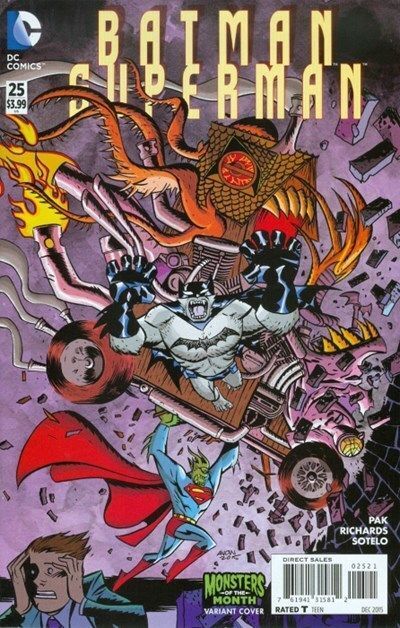 Batman/Superman (2013-2016) #25 (Michael Avon Oeming Variant)