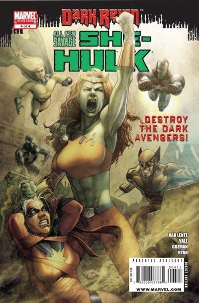 Dark Reign - All New She-Hulk (2009) #4 of 4