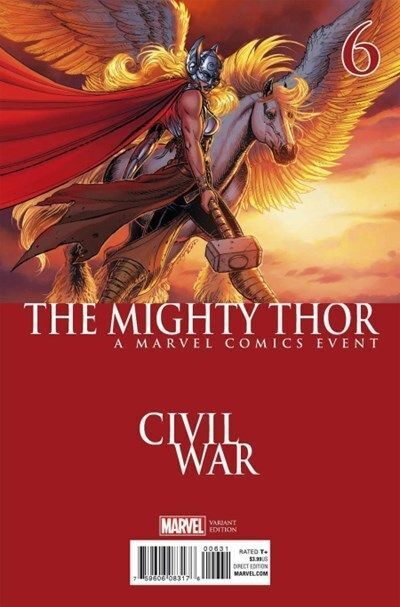Mighty Thor Vol. 5 (2016-2017) #6 (Joyce Chin Variant)
