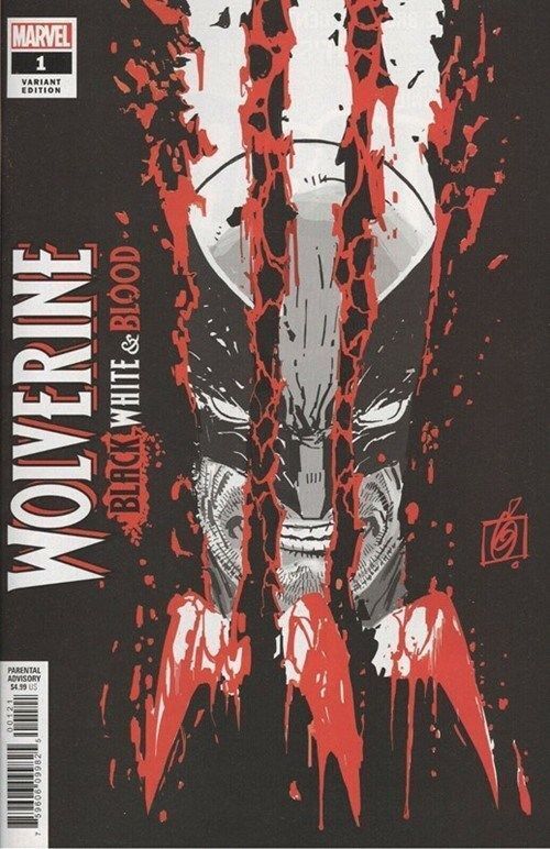 Wolverine - Black, White & Blood (2021) #1 of 4 (Ron Garney Variant)