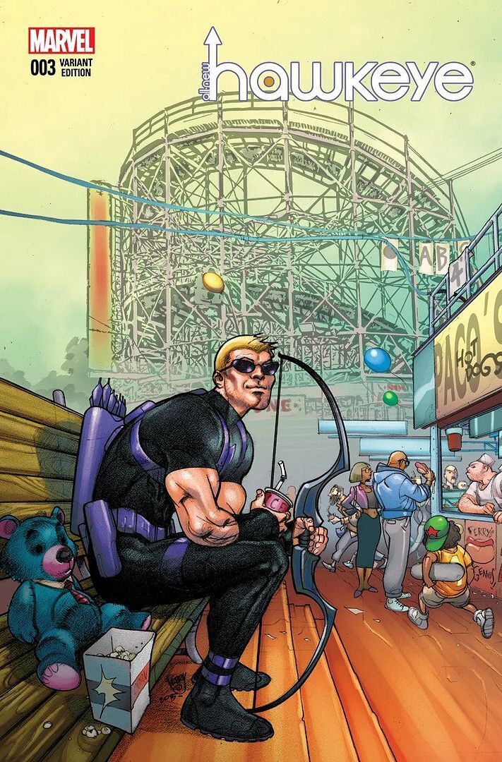 All-New Hawkeye Vol. 1 (2015) #3 of 5 (NYC Variant)