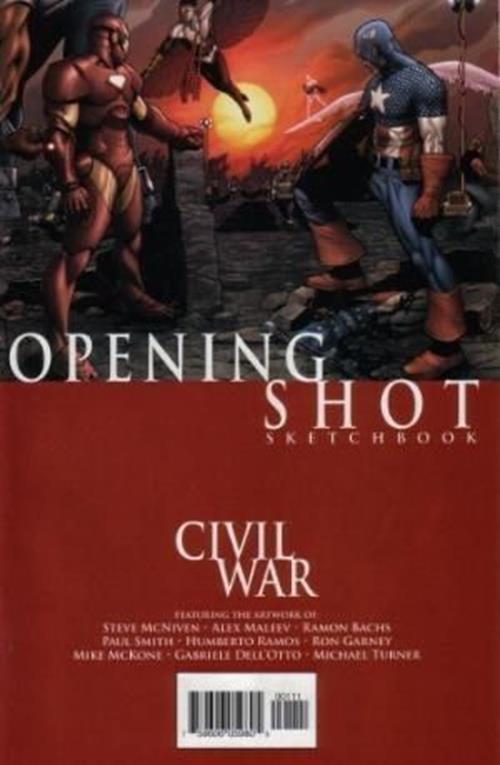 Civil War - Opening Shot Sketchbook (2006) One-Shot