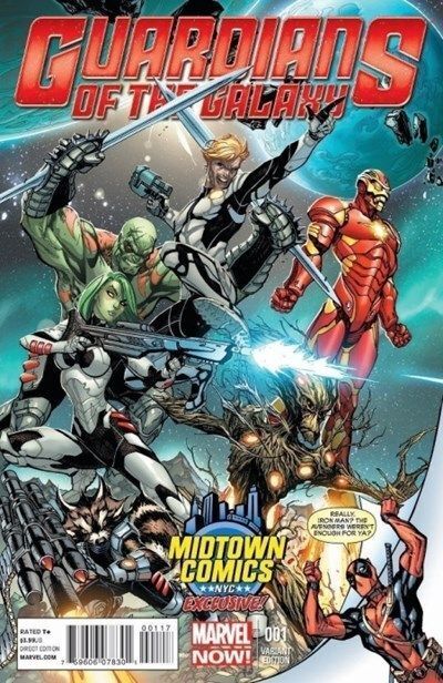 Guardians of the Galaxy Vol. 3 (2013-2015) #1 (Midtown Comics Variant)