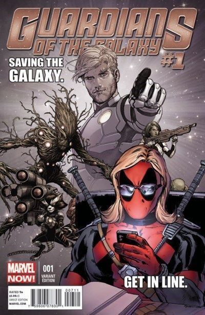 Guardians of the Galaxy Vol. 3 (2013-2015) #1 (Deadpool Variant)