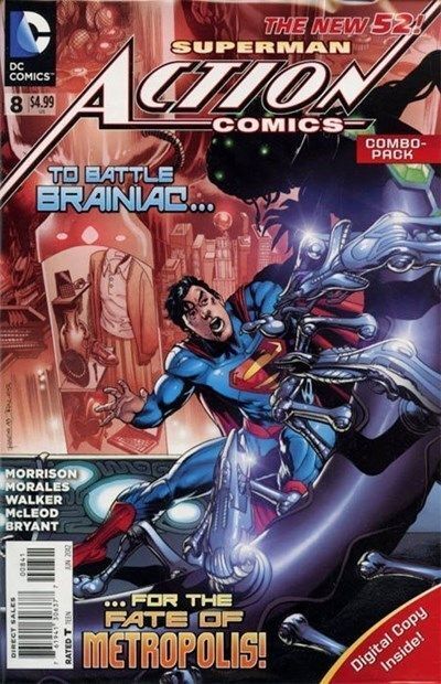 Action Comics Vol. 2 (2011-2016) #8 (Combo-Pack Variant)