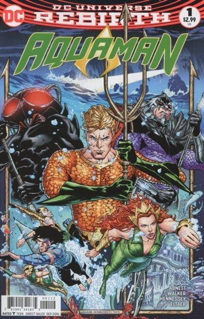 Aquaman Vol. 8 (2016-Present) #1 (2nd Print Variant)
