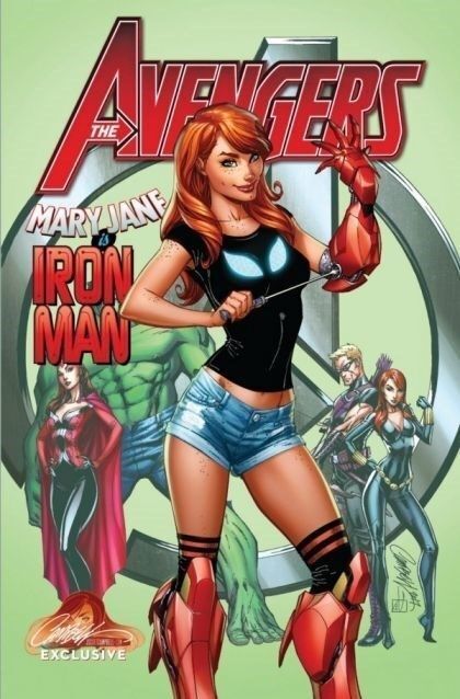 Avengers Vol. 6 (2017) #8 (MJ is Iron Man Variant)
