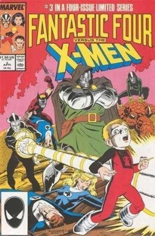 Fantastic Four Versus the X-Men (1987) #3 of 4