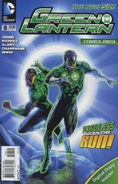 Green Lantern Vol. 5 (2011-2016) #8 (Combo-Pack Variant)
