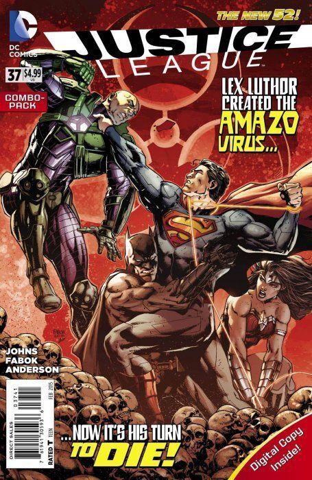 Justice League Vol. 2 (2011-2016) #37 (Combo-Pack Variant)