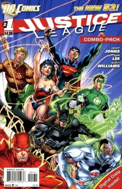 Justice League Vol. 2 (2011-2016) #1 (Combo-Pack Variant)