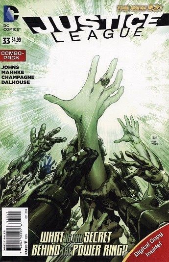 Justice League Vol. 2 (2011-2016) #33 (Combo-Pack Variant)