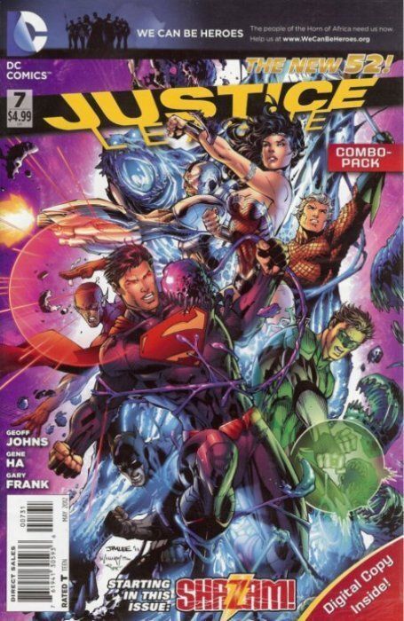 Justice League Vol. 2 (2011-2016) #7 (Combo-Pack Variant)