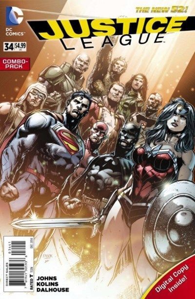 Justice League Vol. 2 (2011-2016) #34 (Combo-Pack Variant)