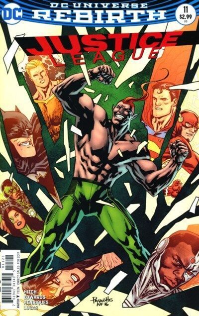 Justice League Vol. 3 (2016-2018) #11 (Yanick Paquette Variant)