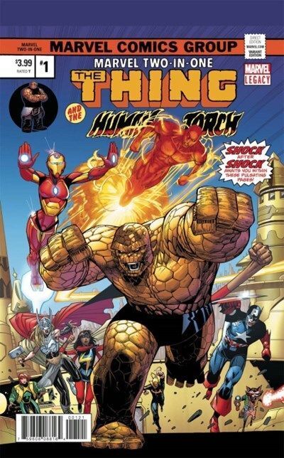 Marvel Two-In-One (2018-2019) #1 (Lenticular Variant)