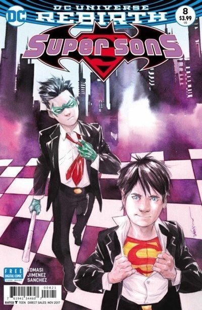 Super Sons (2017-2018) #8 (Dustin Nguyen Variant)