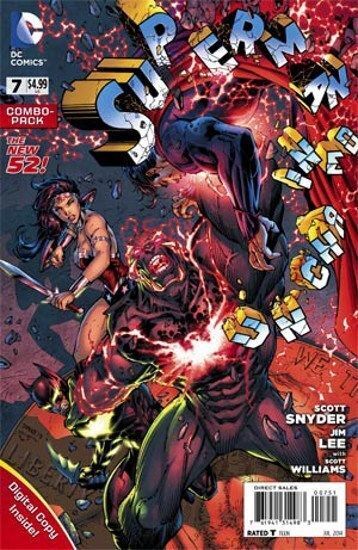 Superman Unchained (2013-2015) #7 (Combo-Pack Variant)