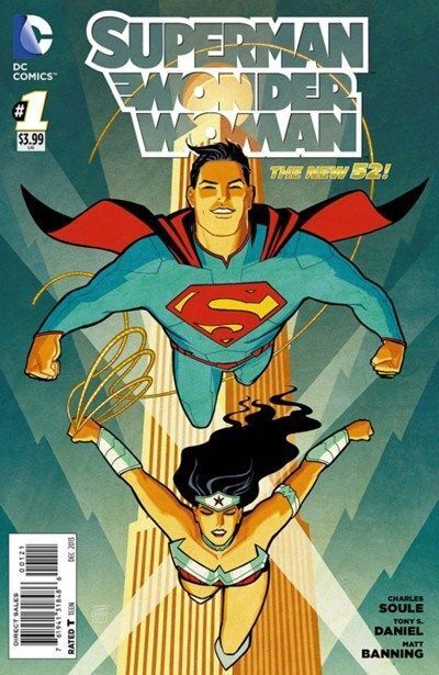 Superman/Wonder Woman (2013-2016) #1 (1:25 Cliff Chiang Variant)