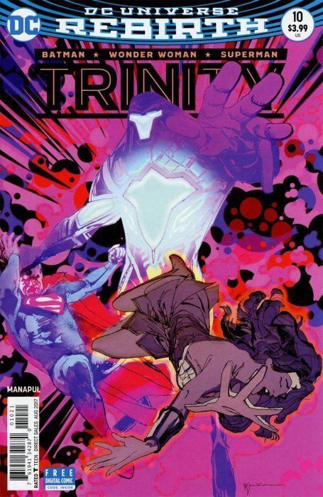Trinity Vol. 2 (2016-2018) #10 (Bill Sienkiewicz Variant)