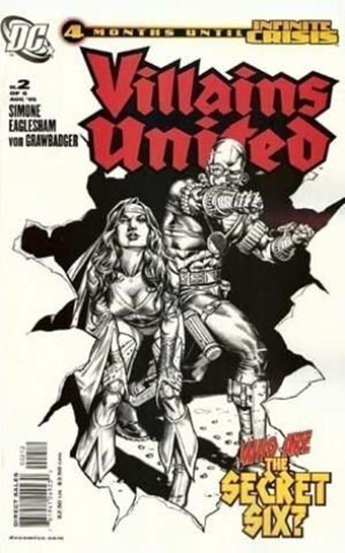 Villains United (2005) #2 of 6 (2nd Print Variant)