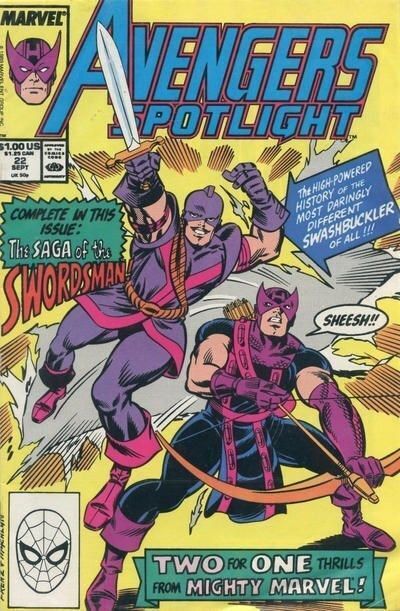 Avengers Spotlight (1989-1991) #22