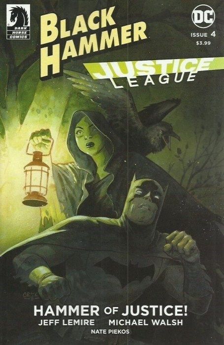 Black Hammer/Justice League - Hammer of Justice (2019) #4 of 5 (Crook Variant)