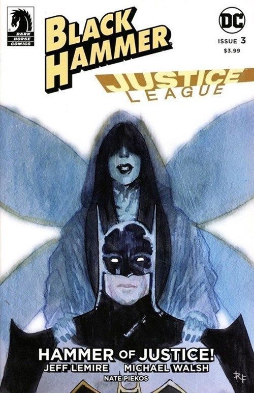 Black Hammer/Justice League - Hammer of Justice (2019) #3 of 5 (Fawkes Variant)