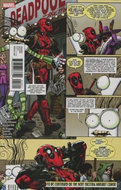 Deadpool Vol. 5 (2016-2017) #18 (Scott Koblish Variant)