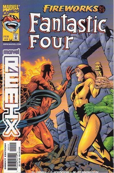 Fantastic Four - Fireworks (1999) #2 of 3