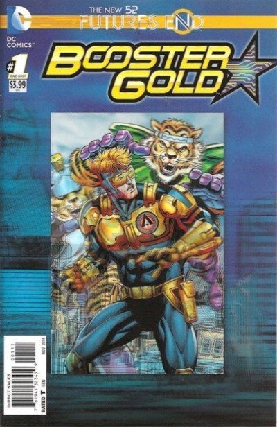 Futures End - Booster Gold (2014) One-Shot (3D Variant)