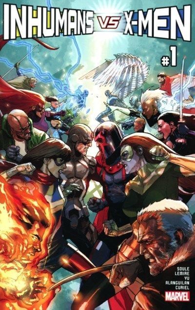 Inhumans Vs. X-Men (2017) #1 of 6
