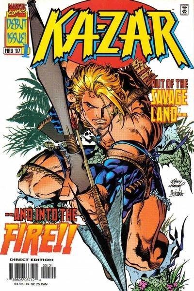 Ka-Zar Vol. 4 (1997-1998) #1 (2nd Print Variant)