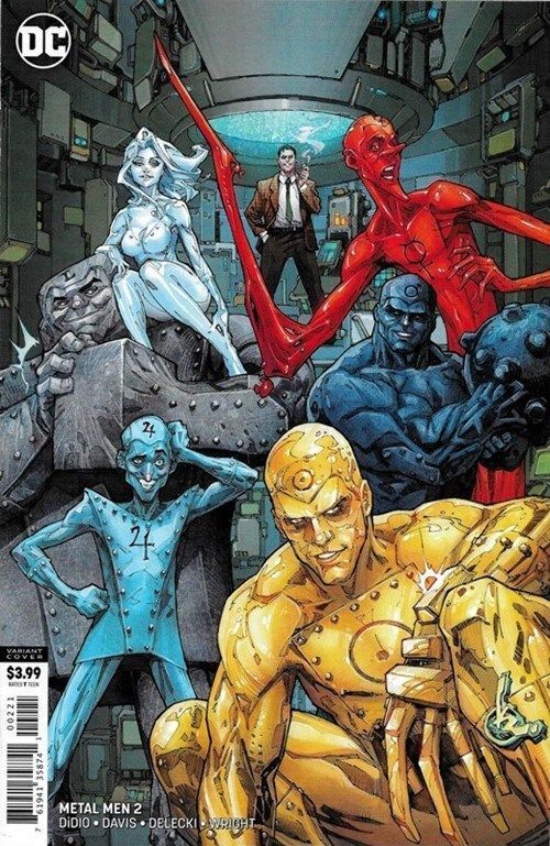 Metal Men (2019-2021) #2 of 12 (Kenneth Rocafort Variant)