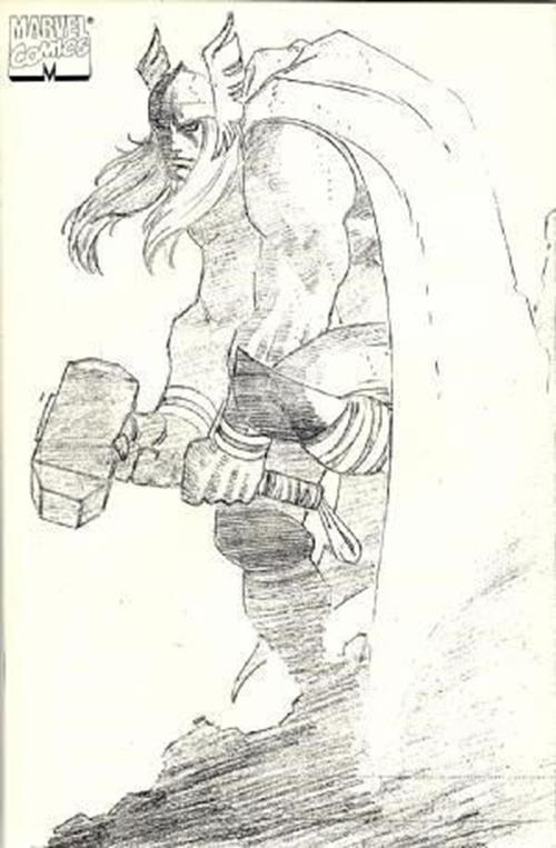 Mighty Thor Vol. 2 (1998-2004) #1 (Sketch Variant)