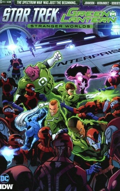 Star Trek/Green Lantern - Stranger Worlds (2016-2017) #3 of 6