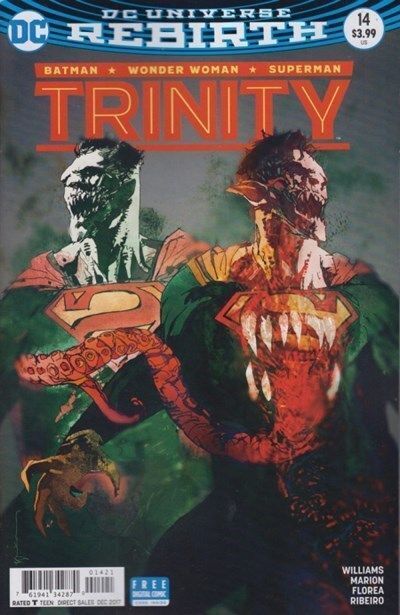 Trinity Vol. 2 (2016-2018) #14 (Bill Sienkiewicz Variant)
