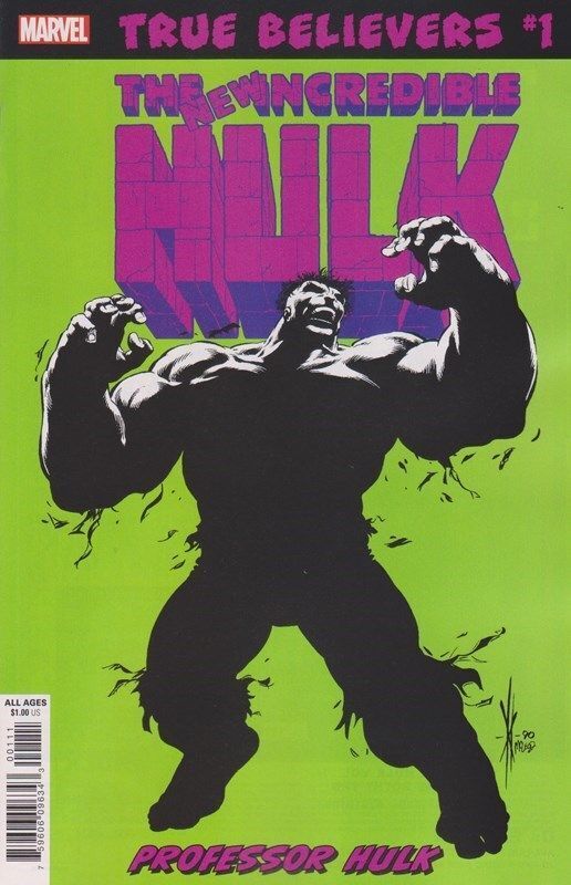 True Believers - Incredible Hulk: Professor Hulk (2019) One-Shot