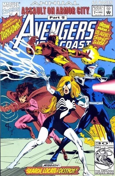 West Coast Avengers (1985-1994) Ann. #7