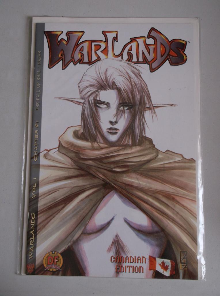 Warlands #1 DF Exclusive Canadian Cover Ltd To 2500 with COA