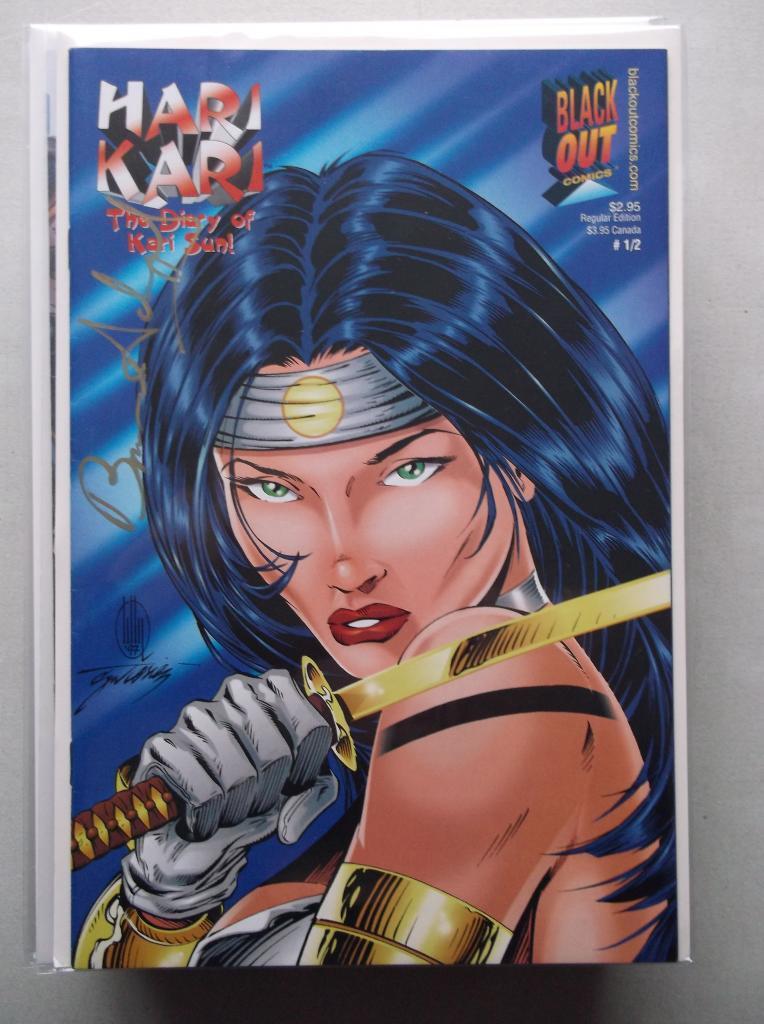 Hari Kari - Diary of Kari Sun #1/2 Signed With COA