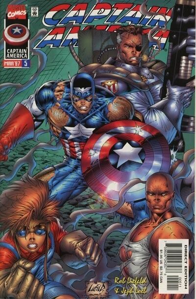 Captain America Vol. 2 (1996-1997) #5 (Variant)