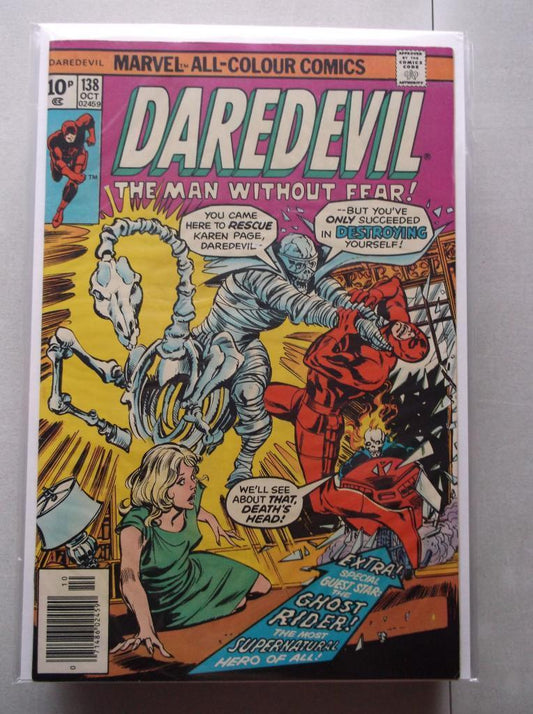 Daredevil Vol. 1 (1964-2011) #138 VF UK Price Variant