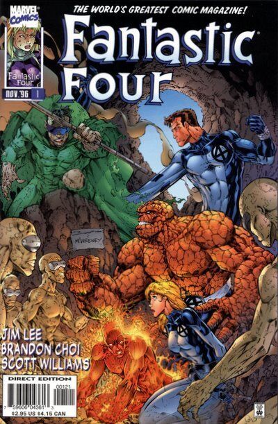 Fantastic Four Vol. 2 (1996-1997) #1 (Variant)