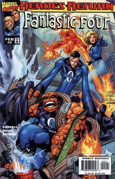 Fantastic Four Vol. 3 (1998-2003) #2 (Carlos Pacheco Variant)