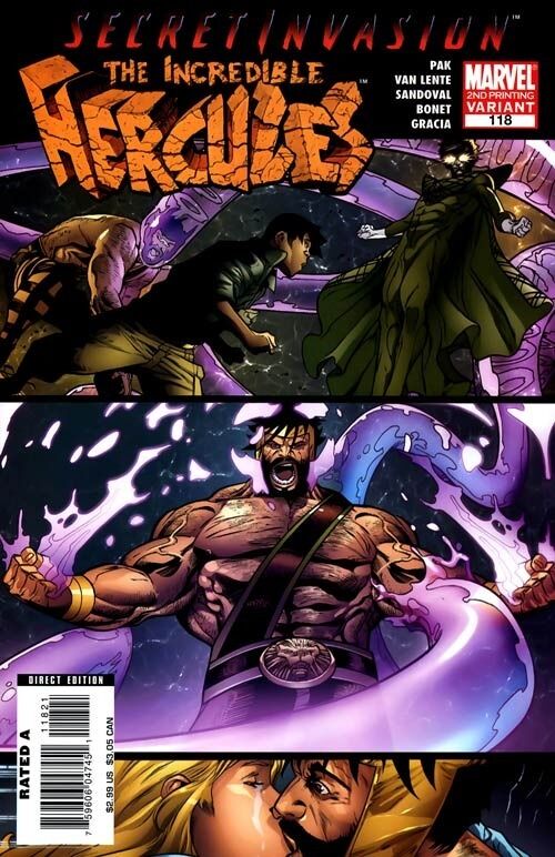 Incredible Hercules (2008-2010) #118 (2nd Print Variant)