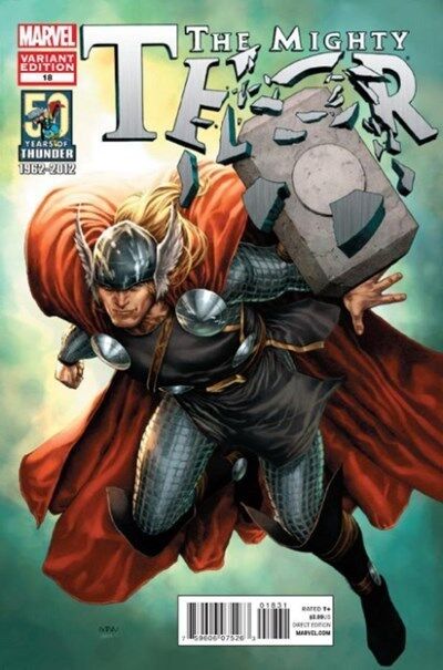 Mighty Thor (2011-2012) #18 (1:20 Stephanie Hans Variant)