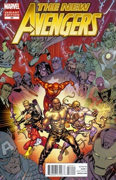 New Avengers Vol. 2 (2010-2013) #34 (David Yardin Final Issue Variant)