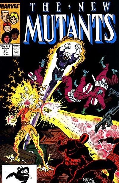 New Mutants Vol. 1 (1983-1991) #54